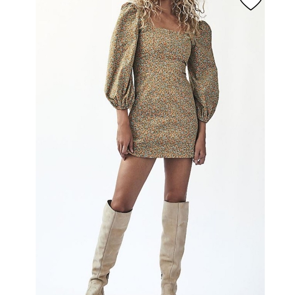 FREE PEOPLE × Cord Mini Dress - Picture 10 of 10